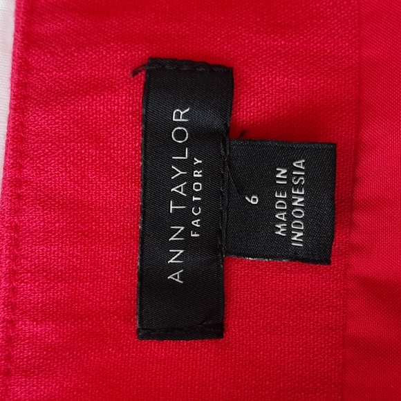 Pink pleated waist skirt with pockets - Picture 6 of 10